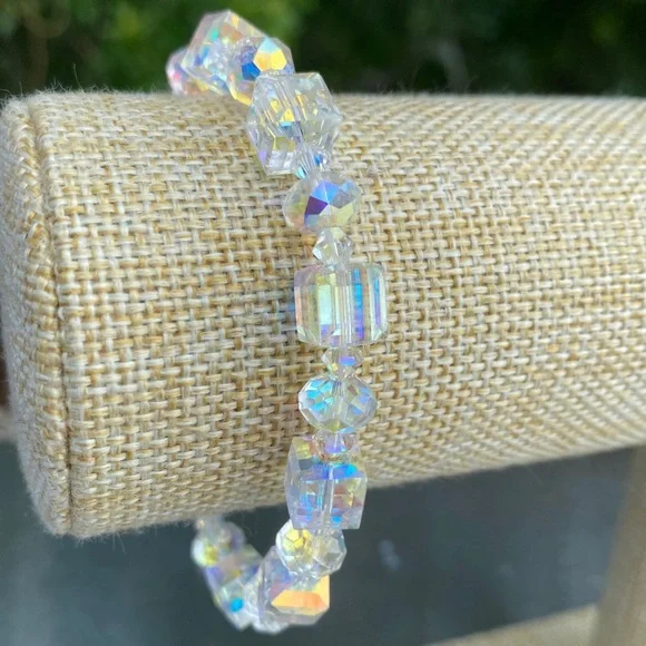 Sparkly Clear Crystal Bracelet - Picture 1 of 3